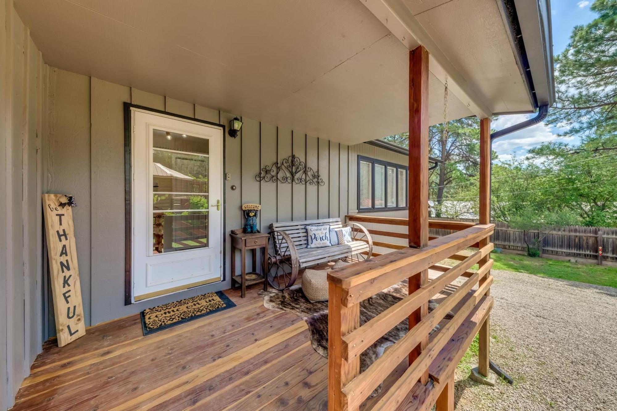 Ruidoso Home With Patio, Walk To Restaurants! Eksteriør bilde
