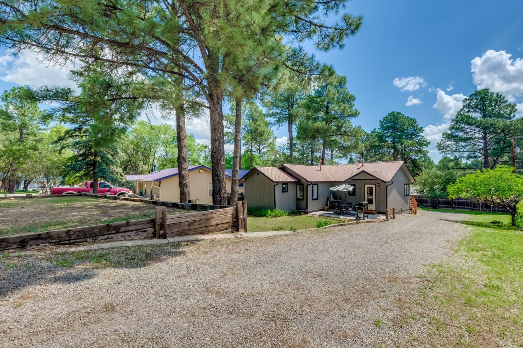Ruidoso Home With Patio, Walk To Restaurants! Eksteriør bilde