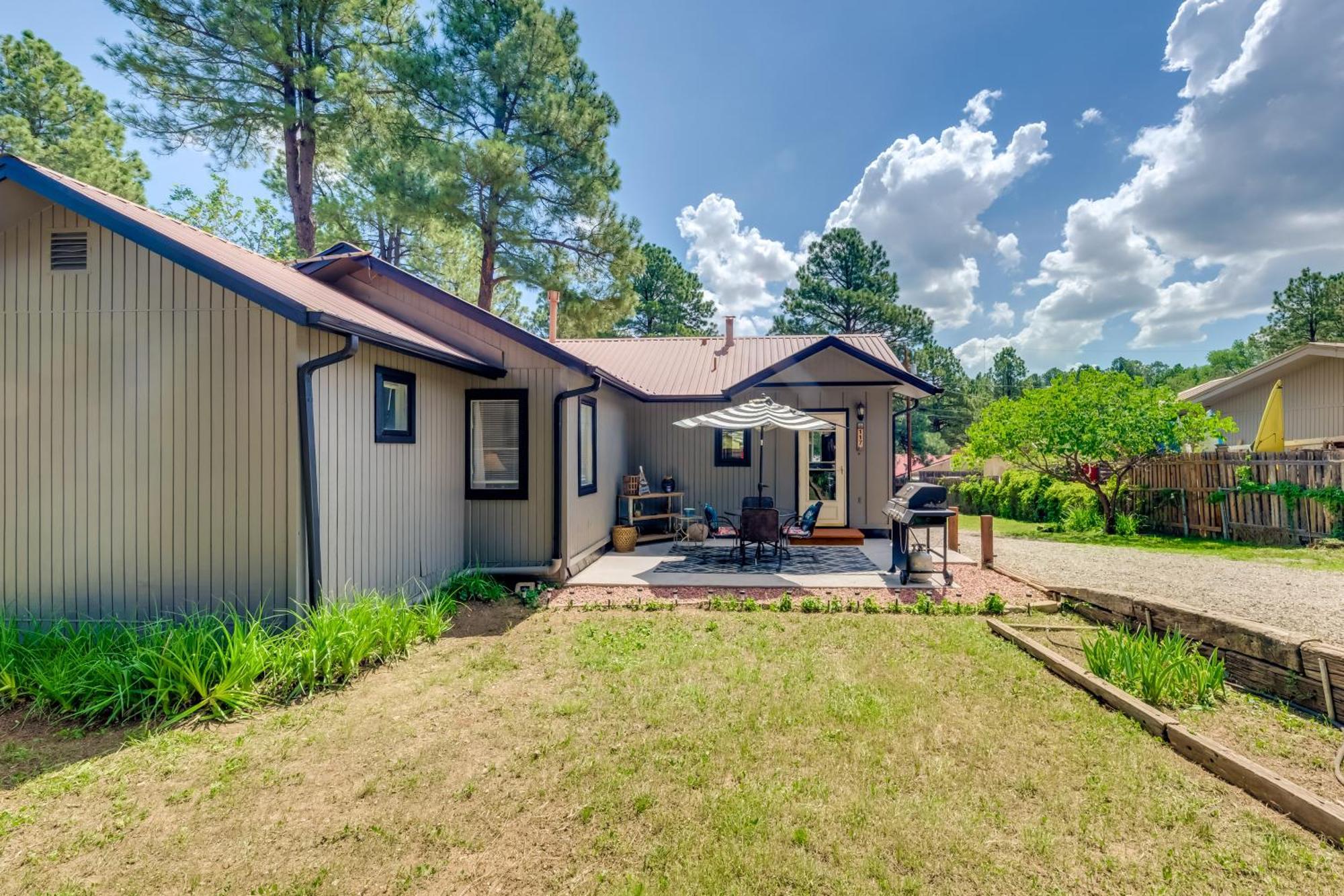 Ruidoso Home With Patio, Walk To Restaurants! Eksteriør bilde