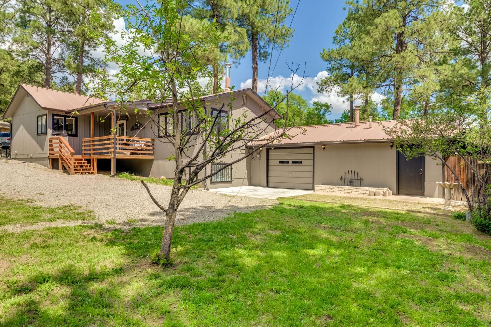 Ruidoso Home With Patio, Walk To Restaurants! Eksteriør bilde