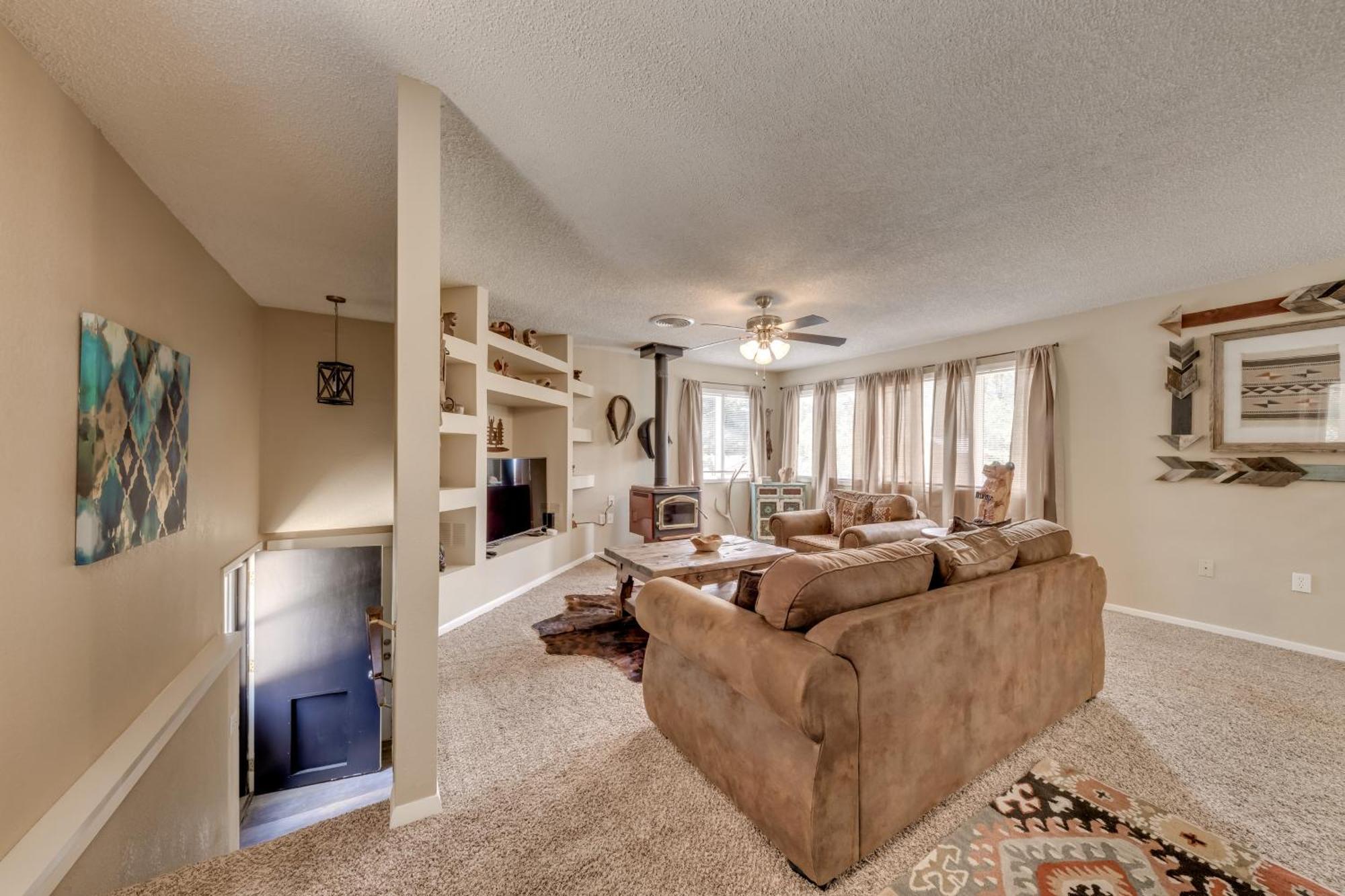 Ruidoso Home With Patio, Walk To Restaurants! Eksteriør bilde